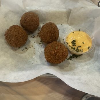 Seaholic - Cajun Boudin Balls (came in 6) - Seafood Near Me - Katy, Texas