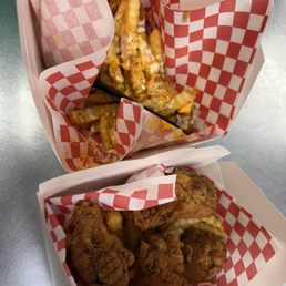 12Pc Fried Chicken Fries and Smackin' Fries