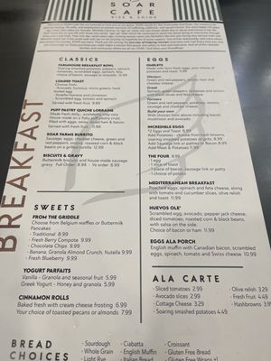 Menu photo 2 Soar Cafe & Farms Jackson, MI Menu photo 2 Soar Cafe & Farms Jackson, MI