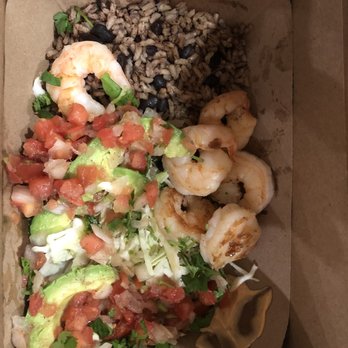 Taco Reho - "Mega" shrimp bowl 3/4 cabbage and no pickled onion - Food Trucks Near Me - Rehoboth Beach, Delaware Taco Reho - "Mega" shrimp bowl 3/4 cabbage and no pickled onion - Food Trucks Near Me - Rehoboth Beach, Delaware