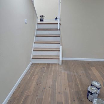 Expert Handyman & General Contractor - New treads on stairs and completed rebuilt lower staircase. - General Contractors Near Me - Cherry Hill, New Jersey Expert Handyman & General Contractor - New treads on stairs and completed rebuilt lower staircase. - General Contractors Near Me - Cherry Hill, New Jersey
