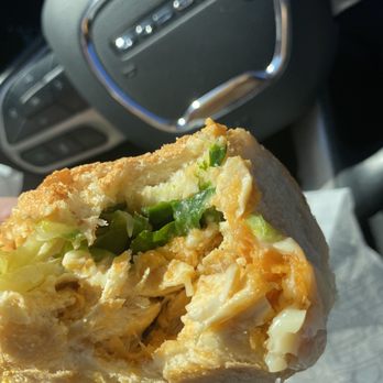 Publix - Chicken tender po'boy loaded with buffalo sauce spinach american white cheese toasted onions bell peppers and pickles! - Grocery Near Me - Stafford, Virginia