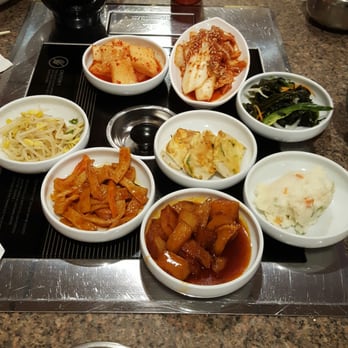 O'daku - These are the free, refillable side dishes. - Sushi Bars Near Me - Austin, Texas O'daku - These are the free, refillable side dishes. - Sushi Bars Near Me - Austin, Texas