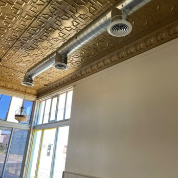 Mission Mechanical Services - Decorative exposed ductwork installed in a historic building. - Heating & Air Conditioning/HVAC Near Me - Mesa, Arizona Mission Mechanical Services - Decorative exposed ductwork installed in a historic building. - Heating & Air Conditioning/HVAC Near Me - Mesa, Arizona
