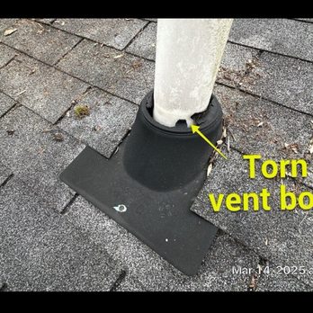 V & K Builders - Another example of prior condition. - Roofing Near Me