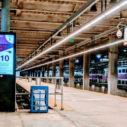 South Station - Waiting for the train - weekend special is $10 round trip