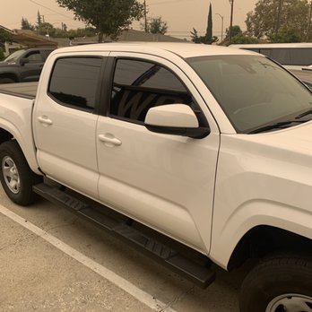 Lucaz Window Tinting - 2020 Toyota Tacoma. 5% rear 20% front. Amazing work. - Car Window Tinting Near Me - San Jose, California Lucaz Window Tinting - 2020 Toyota Tacoma. 5% rear 20% front. Amazing work. - Car Window Tinting Near Me - San Jose, California
