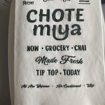 Chote Miya - Indian Near Me - New York, New York Chote Miya - Indian Near Me - New York, New York