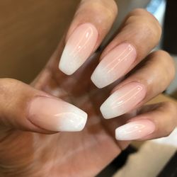 Nail Tropics - This is done by Chris ombré nails sooo beautiful, she's on level 1 east wing the best in Philippines...