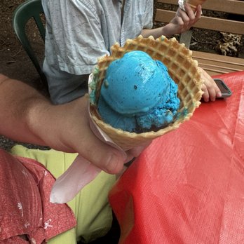 Jigger Shop - Cookie Monster cone - Ice Cream & Frozen Yogurt Near Me - Mount Gretna, Pennsylvania Jigger Shop - Cookie Monster cone - Ice Cream & Frozen Yogurt Near Me - Mount Gretna, Pennsylvania