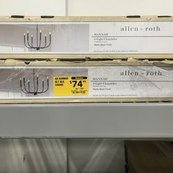 Lowe's Outlet - Additional Allen & Roth lighting fixtures