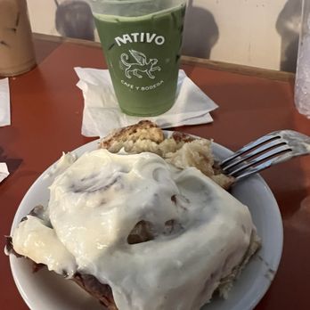 Nativo Cafe y Bodega - Cinnamon roll - Coffee & Tea Near Me - Fort Worth, Texas Nativo Cafe y Bodega - Cinnamon roll - Coffee & Tea Near Me - Fort Worth, Texas