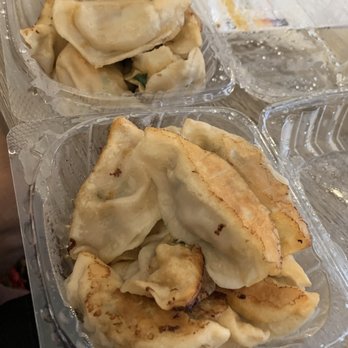 King Dumplings - Pork and chive pan fried dumplings - Chinese Near Me - New York, New York King Dumplings - Pork and chive pan fried dumplings - Chinese Near Me - New York, New York