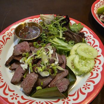 The Crying Tiger - Crying tiger (brisket) the sauce was unbearable salty - Laotian Near Me - Largo, Florida The Crying Tiger - Crying tiger (brisket) the sauce was unbearable salty - Laotian Near Me - Largo, Florida