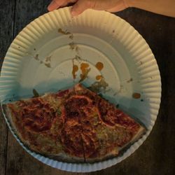 Rimini - Salami pizza - thin crust and delicious