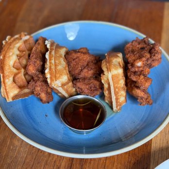 Bulla Gastrobar - Chicken and waffles - Spanish Near Me - Tampa, Florida