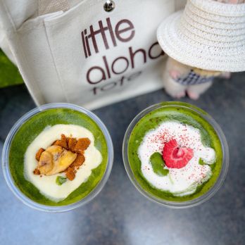 Green Times Matcha - Banana Cream Matcha Latte $10 | Strawberry Matcha Latte $10 (both with oat milk) - Food Stands Near Me - Honolulu, Hawaii Green Times Matcha - Banana Cream Matcha Latte $10 | Strawberry Matcha Latte $10 (both with oat milk) - Food Stands Near Me - Honolulu, Hawaii