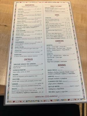 Menu photo 1 Cañonita Las Vegas, NV Menu photo 1 Cañonita Las Vegas, NV