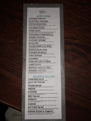 Menu photo 5 Stevens' Gurnee, IL