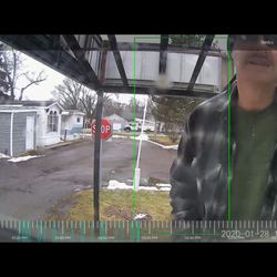 Who the hell is this creep on my porch?