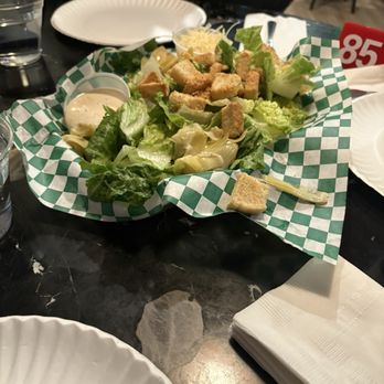 Pizzasaurus Rex - Cesar saldad - Pizza Near Me - Sacramento, California