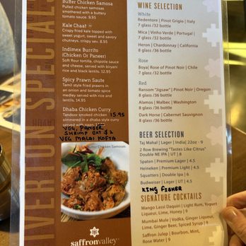 Saffron Circle - Specials Menu - Indian Near Me - Riverton, Utah