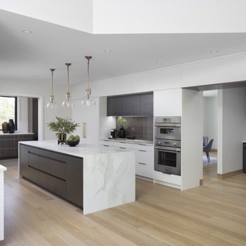 Bilotta Kitchen & Home - Contemporary design needn't be cold and stark; this kitchen is a study in blending tones, patterns, and finishes to dazzle at every turn. - Kitchen & Bath Near Me - Mount Kisco, New York Bilotta Kitchen & Home - Contemporary design needn't be cold and stark; this kitchen is a study in blending tones, patterns, and finishes to dazzle at every turn. - Kitchen & Bath Near Me - Mount Kisco, New York