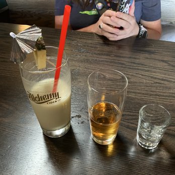 Alchemy Cider - A sampling of libations on offer. - Cideries Near Me - Portland, Oregon Alchemy Cider - A sampling of libations on offer. - Cideries Near Me - Portland, Oregon