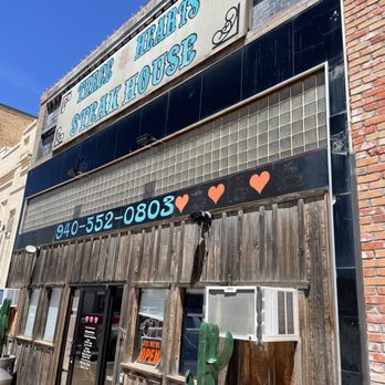 Three Hearts - the front of a restaurant - Steakhouses Near Me - Vernon, Texas Three Hearts - the front of a restaurant - Steakhouses Near Me - Vernon, Texas