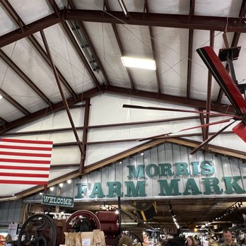 Morris Farm Market - a red airplane hanging from the ceiling - Farmers Market Near Me - Barco, North Carolina Morris Farm Market - a red airplane hanging from the ceiling - Farmers Market Near Me - Barco, North Carolina