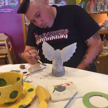 Color Me Mine - So serious! - Paint-Your-Own Pottery Near Me - Porter Ranch, California Color Me Mine - So serious! - Paint-Your-Own Pottery Near Me - Porter Ranch, California