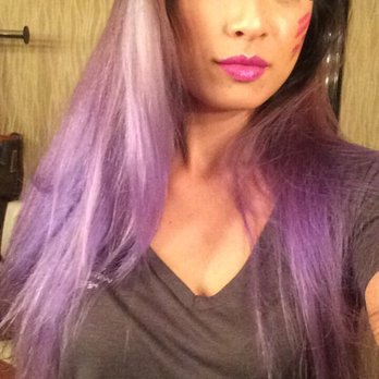 True Hair Miami - My purple and pink faded into this pretty pastel lavender after a few weeks! - Hair Salons Near Me - Miami, Florida True Hair Miami - My purple and pink faded into this pretty pastel lavender after a few weeks! - Hair Salons Near Me - Miami, Florida