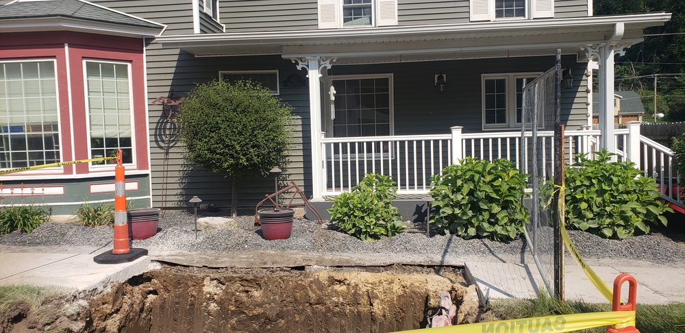 Slide of Trenchless Pipe Replacement