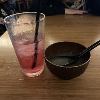 Komé - Miso Soup Prickly pear lemonade - Japanese Near Me - Austin, Texas Komé - Miso Soup Prickly pear lemonade - Japanese Near Me - Austin, Texas