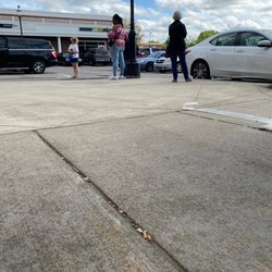 Kansas City License Office - Multiple cars blocking in other vehicles. It's absurd.
