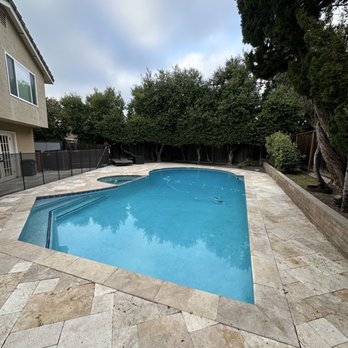 JPO Pool Services - Our pool immediately after a weekly cleaning. - Pool Cleaners Near Me - Morgan Hill , California