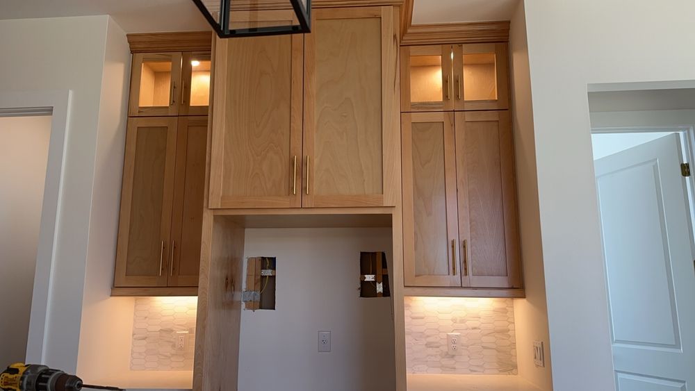 Slide of Brandon’s electrical remodeling