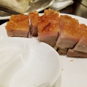 MingHin Cuisine - Roast pork with sugar dipping sauce? Yum! - Dim Sum Near Me - Chicago, Illinois MingHin Cuisine - Roast pork with sugar dipping sauce? Yum! - Dim Sum Near Me - Chicago, Illinois