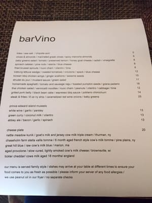 Menu photo 3 barVino North Creek, NY Menu photo 3 barVino North Creek, NY