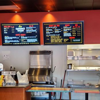 Chubby's Tacos - menus on the wall - Desserts Near Me - Durham, North Carolina