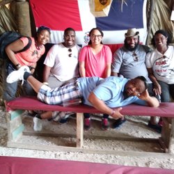 2Day Travel Crew - Relaxing after horseback riding