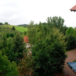 Reit- und Sporthotel Nordmann - Blick aus dem Fenster in der 1. Etage