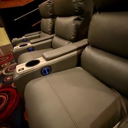 CineLux Scotts Valley Cafe & Lounge - Brand new super comfy recliners!