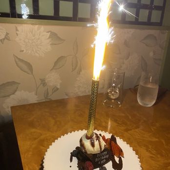 Lilian's - Birthday dessert - Seafood Near Me - Rancho Santa Fe, California