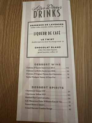 Menu photo 8 La Serre Chicago, IL