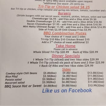 Grill Masters BBQ - Menu - Barbeque Near Me - Clovis, California