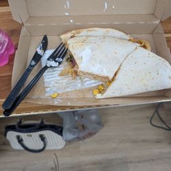 Chicken fajita quesadilla!