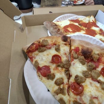 The Pie Guy Pizza - Meat lovers slice - Pizza Near Me - New York, New York The Pie Guy Pizza - Meat lovers slice - Pizza Near Me - New York, New York