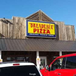 Breadeaux Pizza - The front of the place