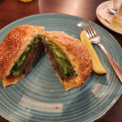 Small but tasty $10 burger. March 2015